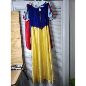 Disney Classics Adult Snow White Dress Costume Small Medium SAME DAY SHIP